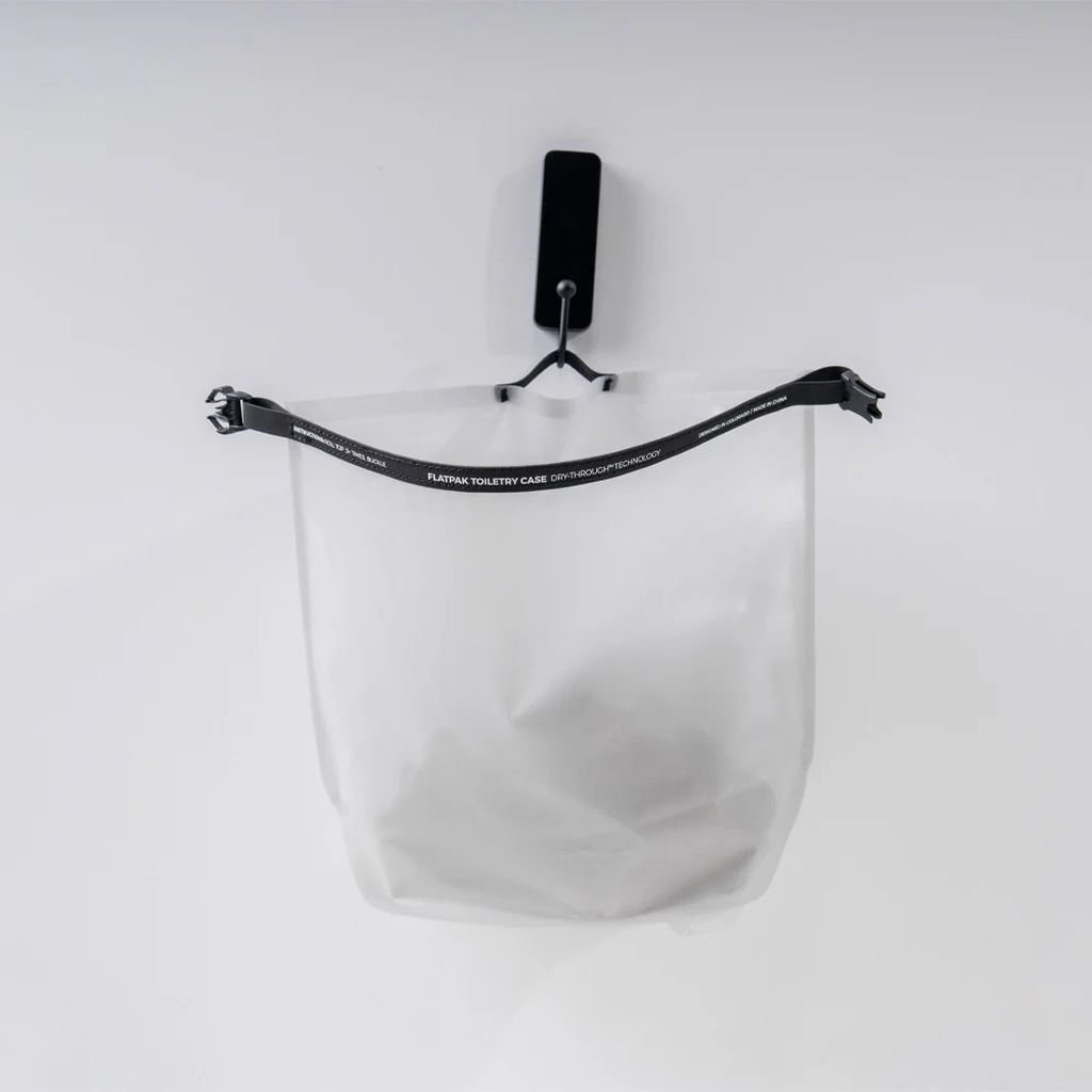 Trousse de toilette ultralégère et imperméable Matador FlatPak Waterproof Toiletry Case - Gris clair/White