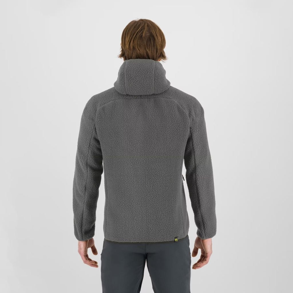 Karpos Moiazza Retrò Hoodie Fleece Vert/Green (Castor/Kambaba)