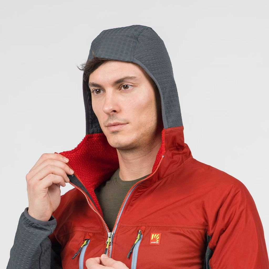 Karpos Alagna Plus 2.0 Jacket - Rouge/Red (Fire/Woodl.Grey)