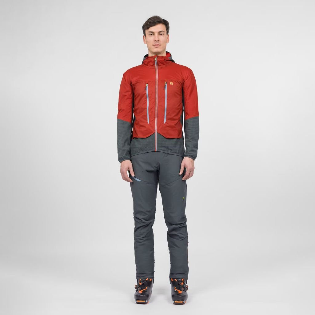 Karpos Alagna Plus 2.0 Jacket - Rouge/Red (Fire/Woodl.Grey)