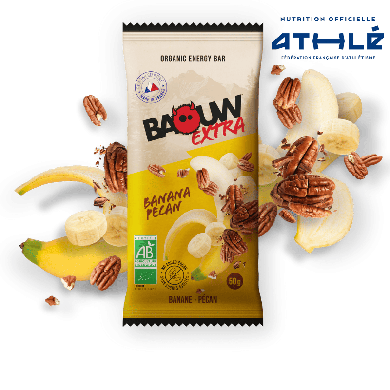 Baouw Barre Bio Extra Banane - Pecan