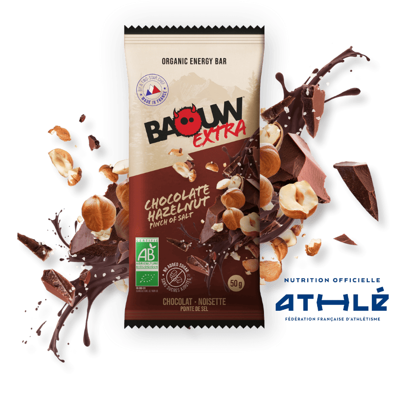 Baouw Barre Bio Extra Chocolat - Noisette