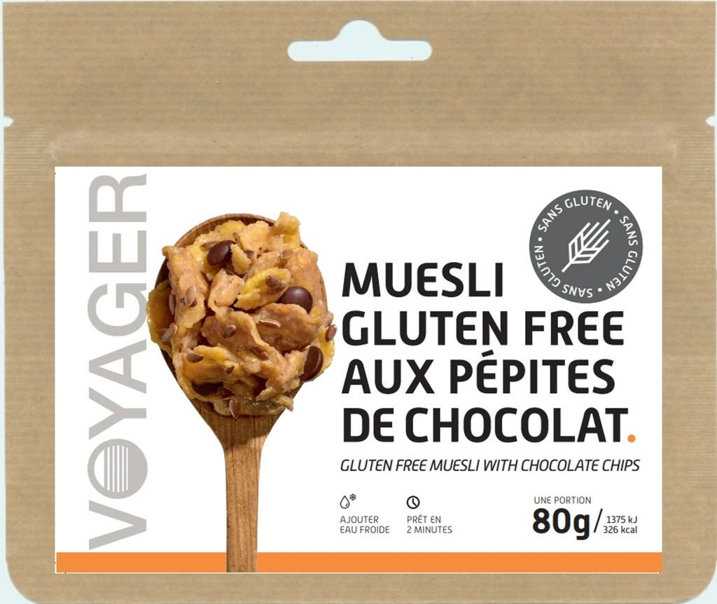 Voyager Muesli Gluten Free aux Pépites de Chocolat