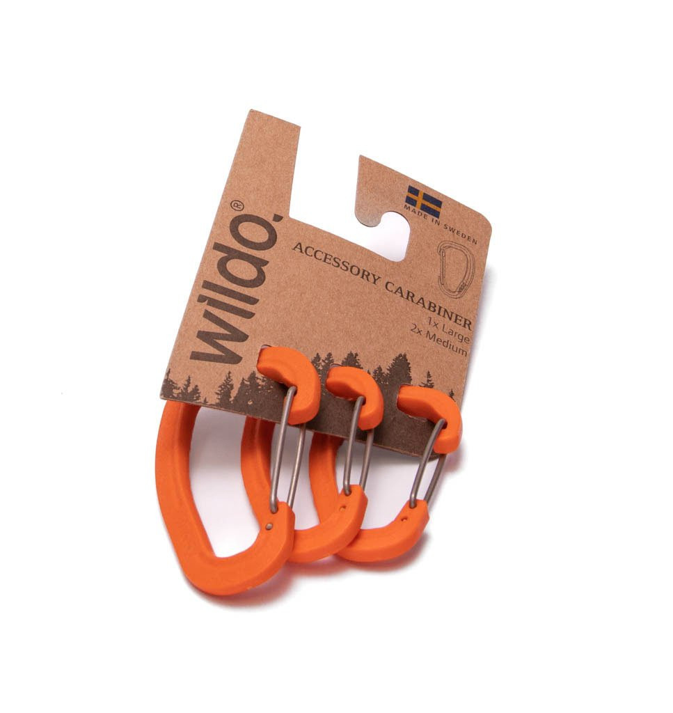 Wildo Accessory Carabiner 3 Set Orange