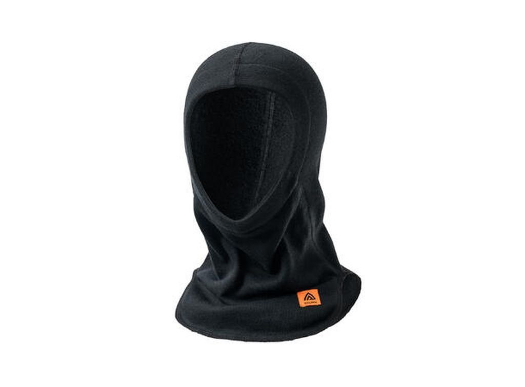 Cagoule chaude en laine mérinos Aclima WoolTerry Balaclava-Noir