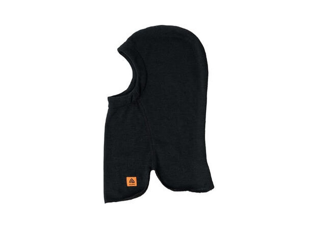 Cagoule chaude en laine mérinos Aclima WoolTerry Balaclava-Noir