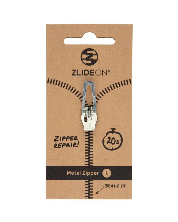 Curseur remplacement zip Zlideon Metal Zipper L