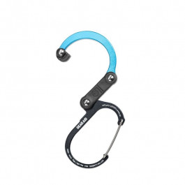 Misscase Mousqueton De Ceinture Tactique Avec Porte-Clés – Sangle Nylon, Clip Métal – Pour Sac à Dos, Camping Et Randonnée