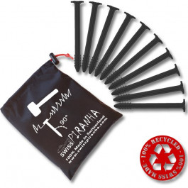 20 Piquets De Tente Regatta Rock Pegs - Pour Sols Durs Et Rocheux