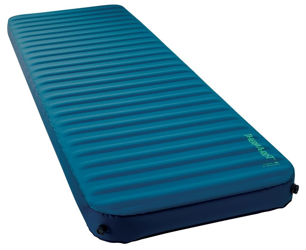 Matelas confortable pour le camping et le bivouac Thermarest Mondoking 3D Blue