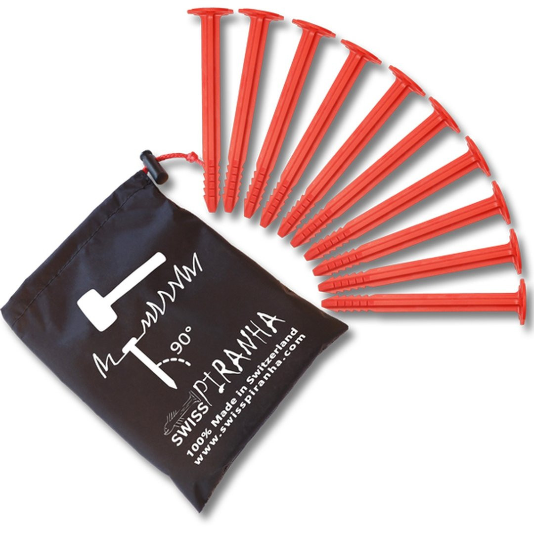 Piquet de tente de camping SwissPiranha RT150 - 15 cm