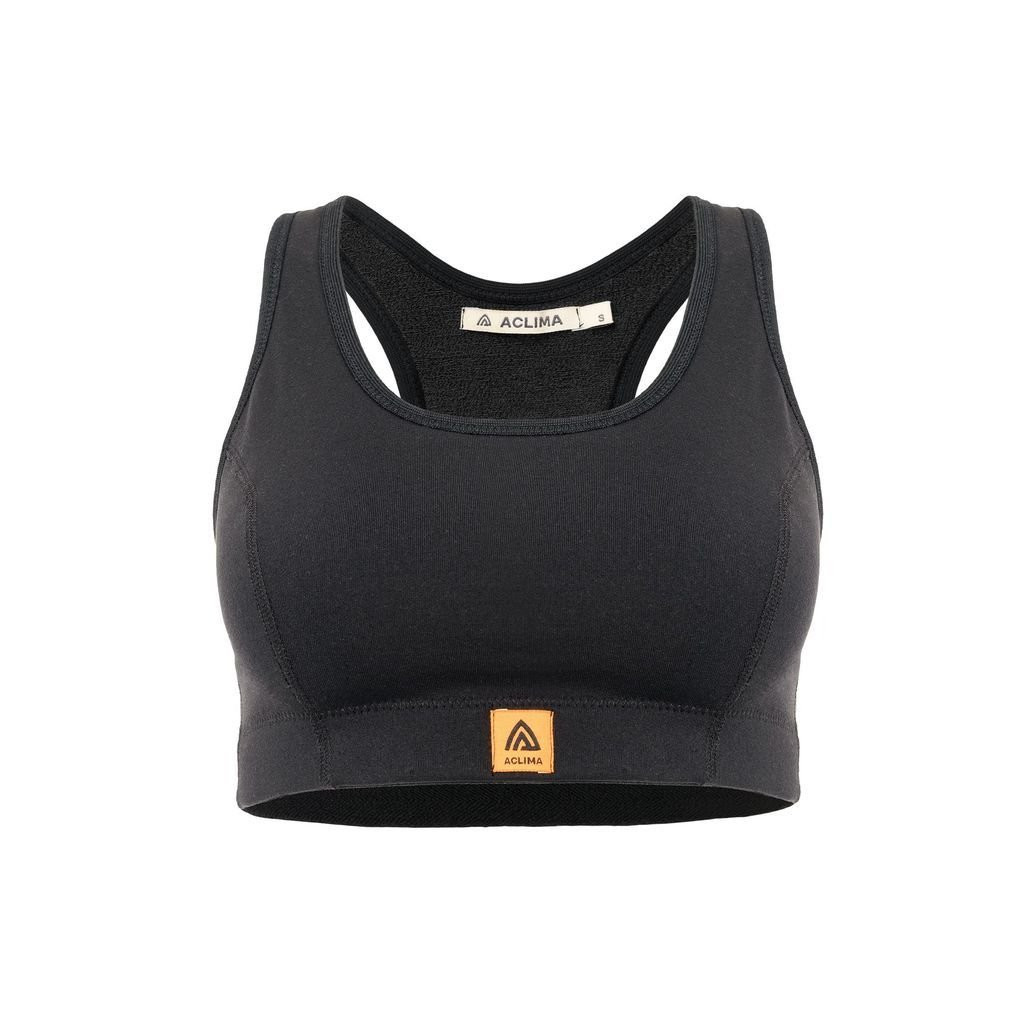Aclima WoolTerry Sports Top Woman-Black
