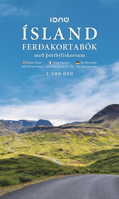 Atlas routier Ferdakort Ferðakortabók 1:500 000