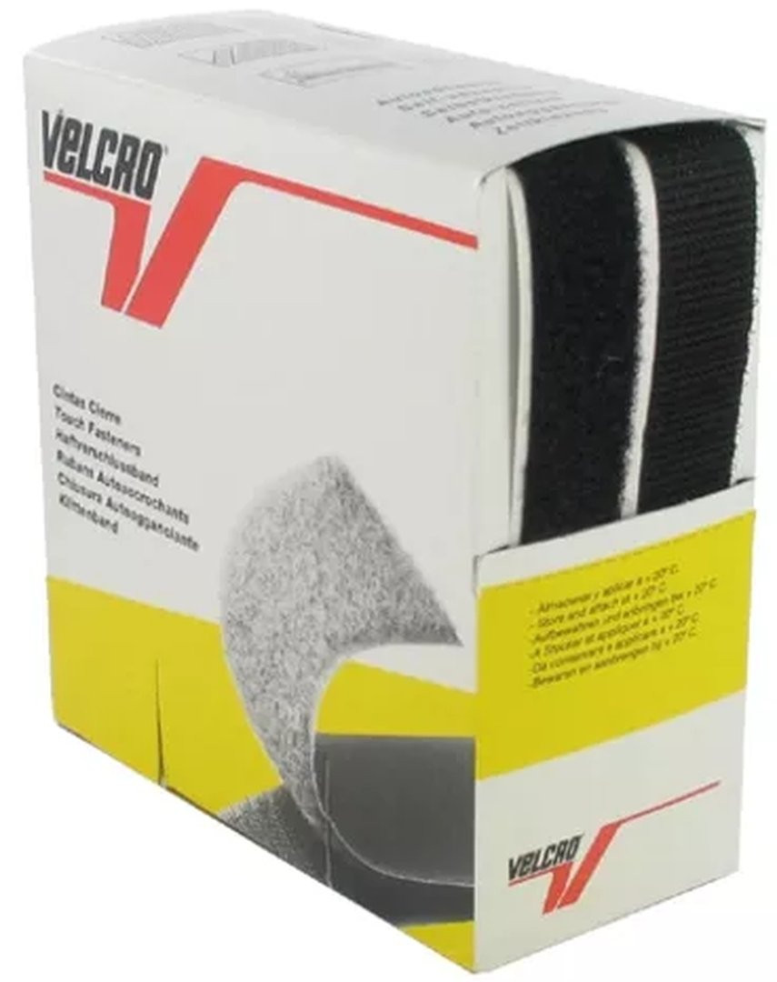 Velcro ruban adhésif 5m x 20 mm- Autoaccrochant