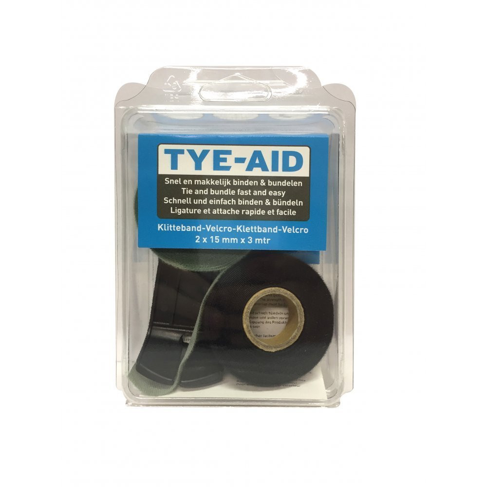 Tye-Aid bande velcro pour attacher et fixer rapidement