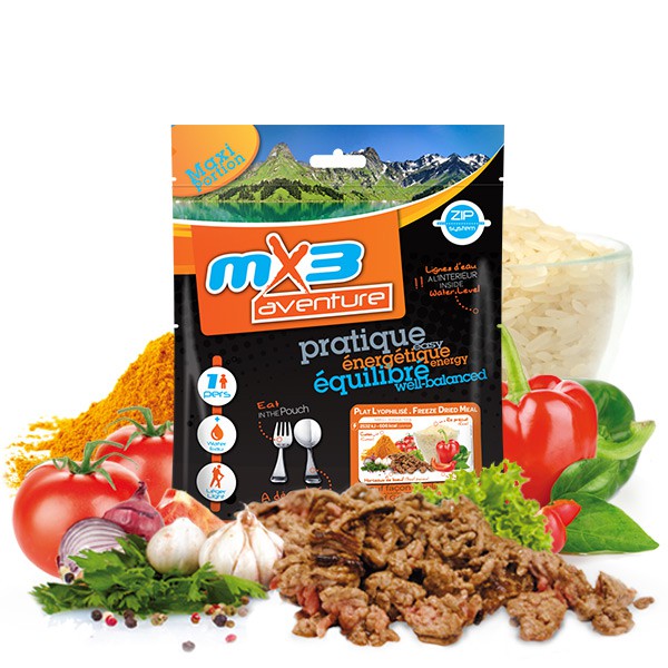 Riz et Bœuf façon Goulash - MX3