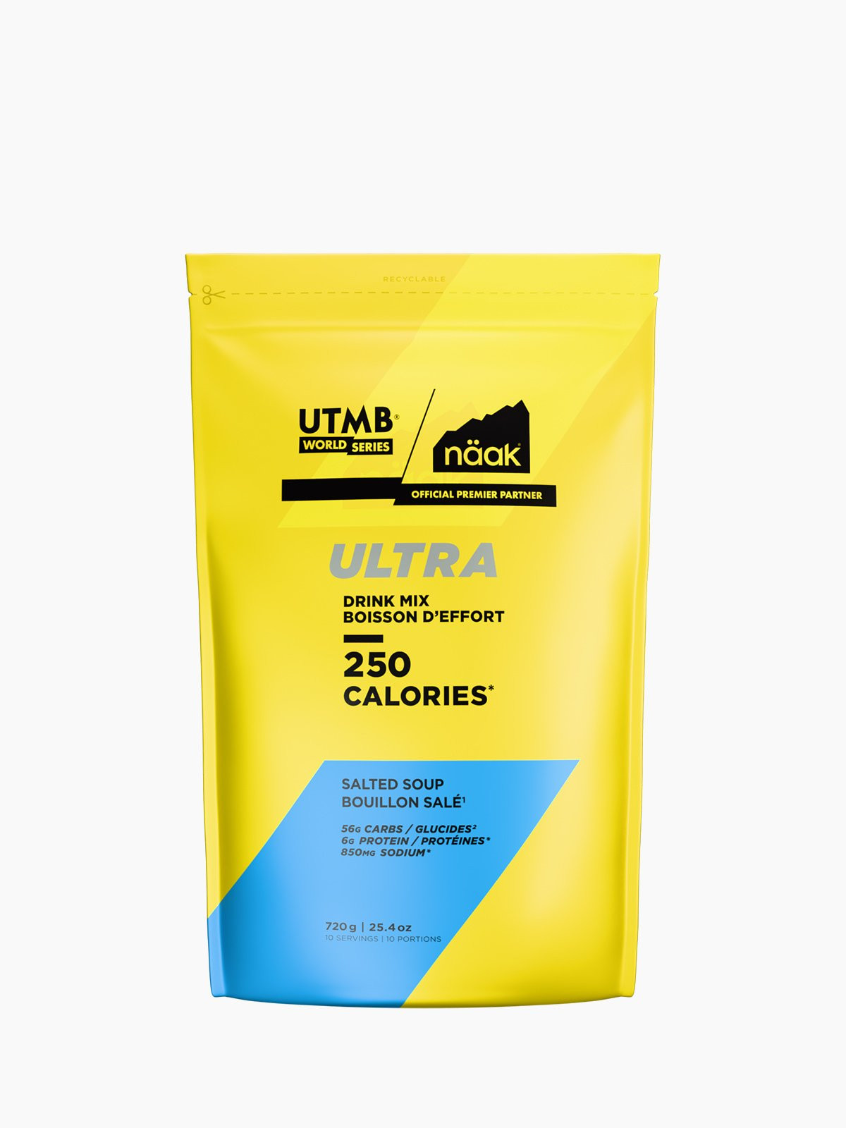 Näak Boisson d'effort Ultra 250 Bouillon Salé