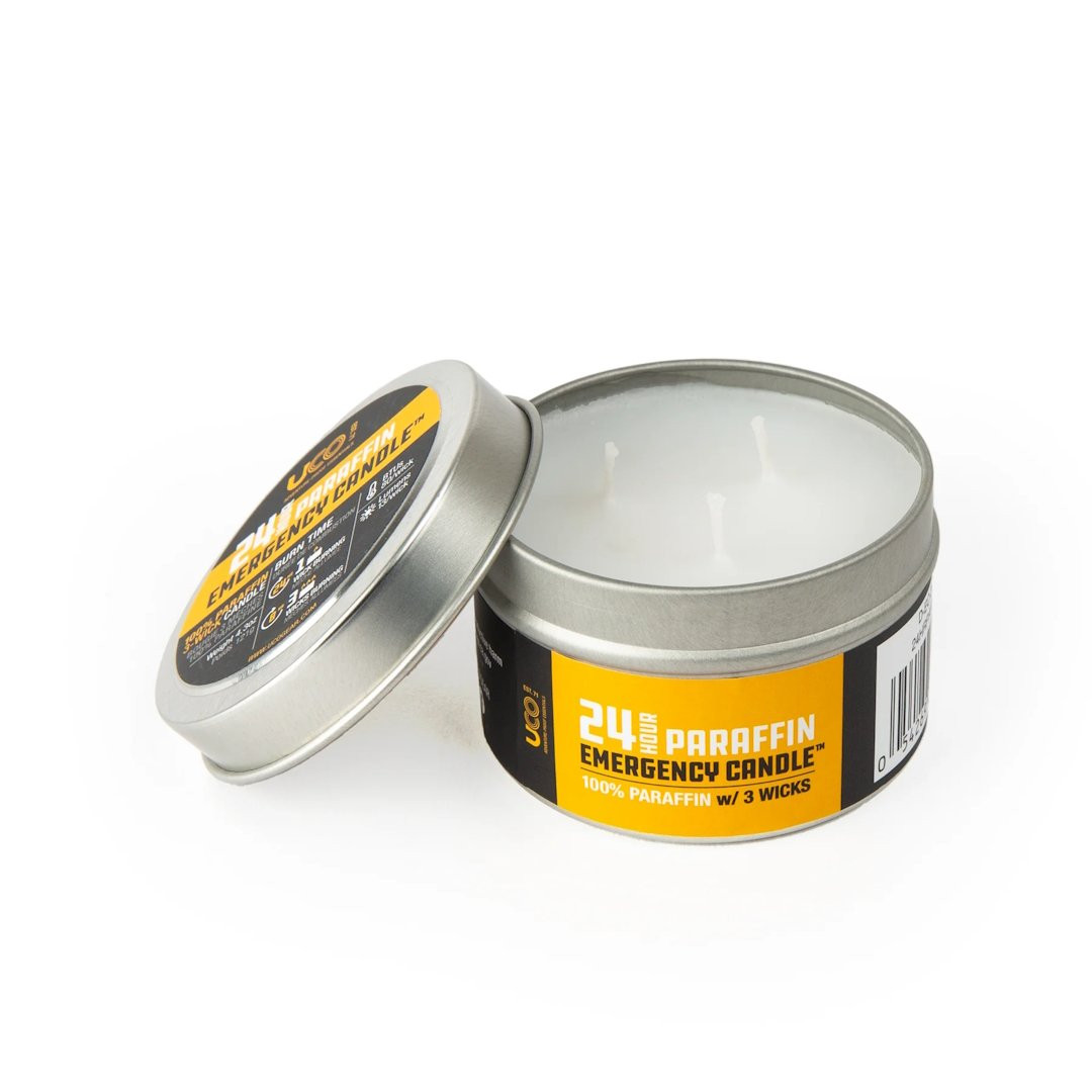 UCO 24-HR Emergency candle, paraffin - Bougie de secours