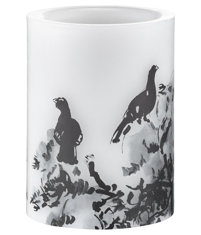 Teemu Järvi LED candle Winter Capercaillie 10cm