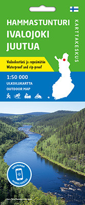 Hammastunturi Ivalojoki Juutua 1:50 000, Outdoor Map
