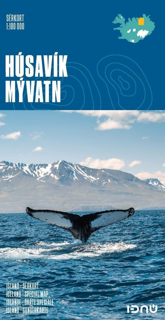 Húsavík, Mývatn - Sérkort 1:100 000