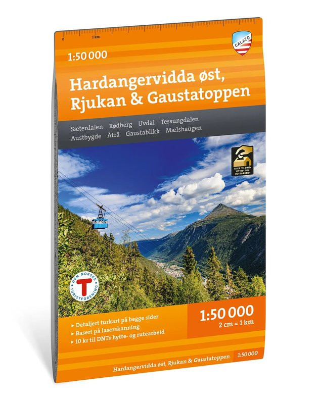 Carte du parc national du Sarek en Suède - Echelle 1:50 000