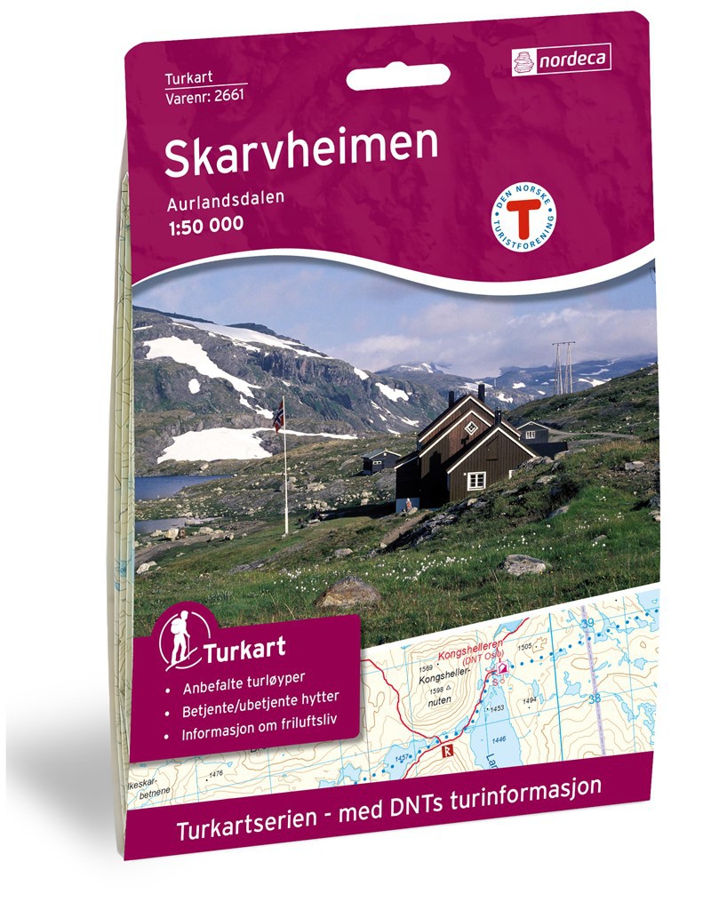 Skarvheimen 1:50 000 - Norvège