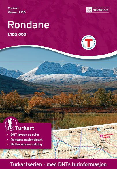 Rondane 1:100 000