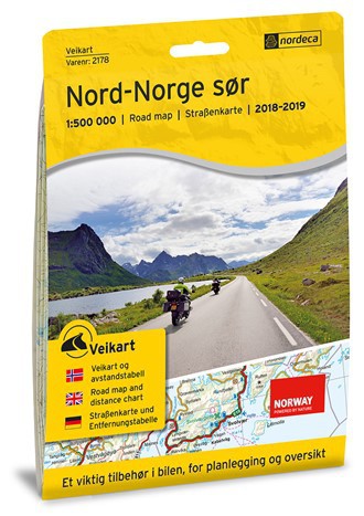 Nordeca Veikart Nord-Norge Sør