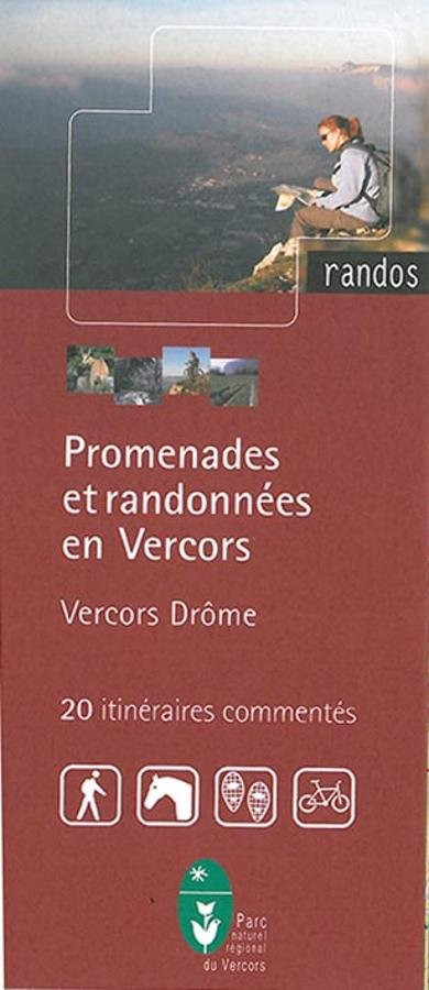 Carto-guide Promenades et Randonnées en Vercors Drôme