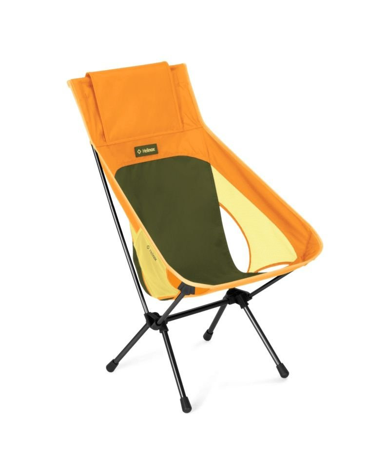 Helinox Chair One High Back (re) Orange / Flame Multi Block