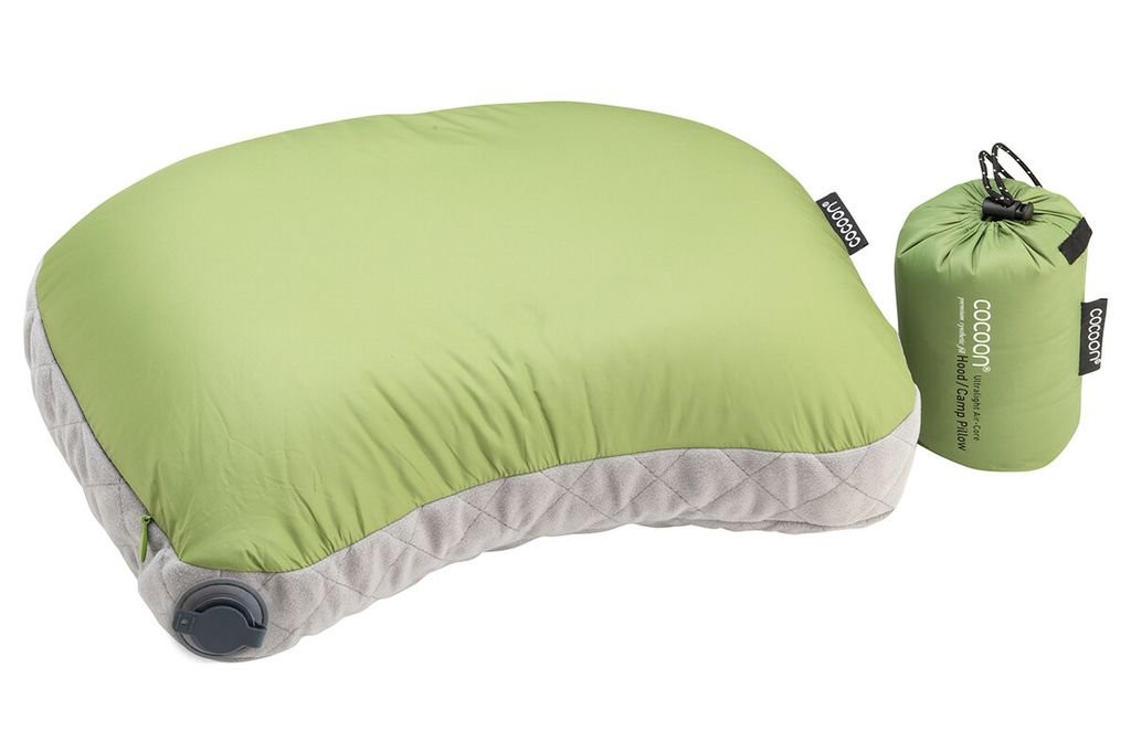 Cocoon Air-Core Hood/Camp Pillow Ultralight - Vert