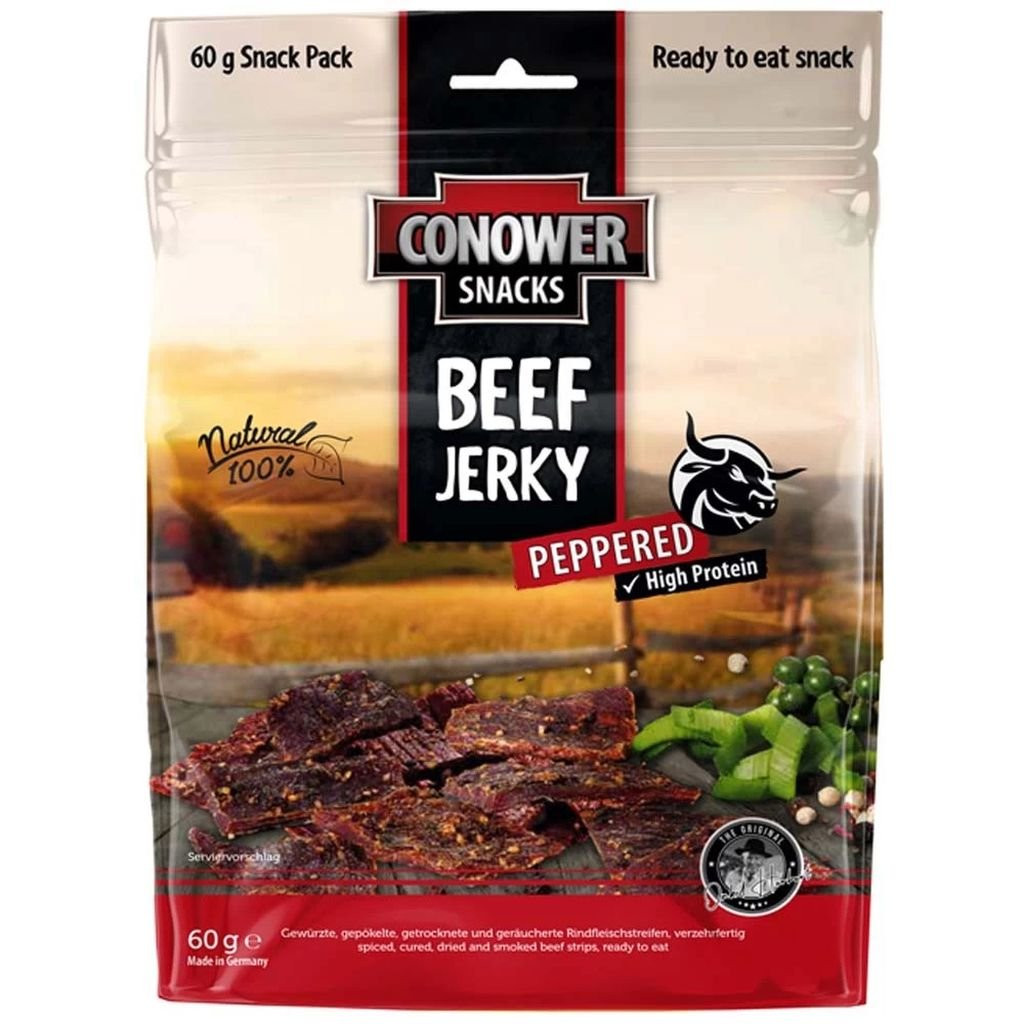 Conower Beef Jerky Peppered 60 g 