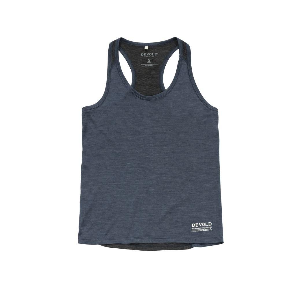 Débardeur ultra léger en laine mérinos Devold Endurance Merino 130 Singlet Woman - Night