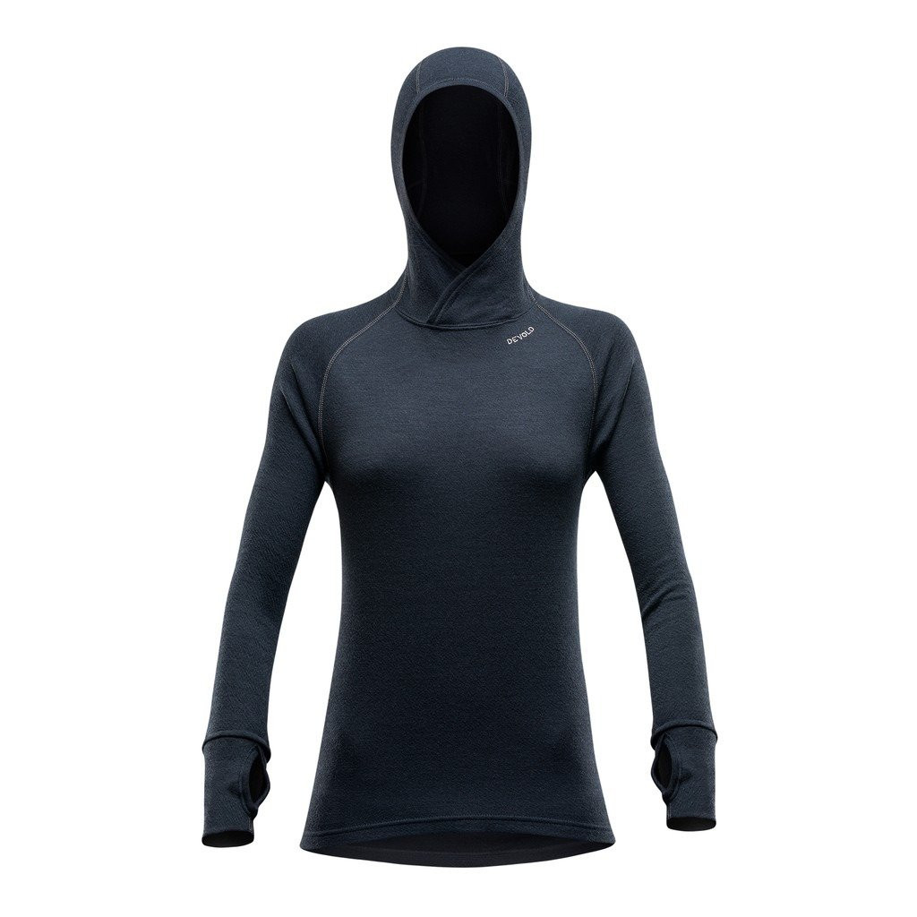 Devold Expedition Merino 235 Hoodie Woman - Black
