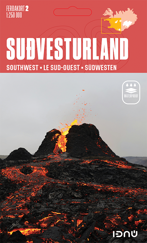 Ferdakort 2 Sudvesturland 1:250 000