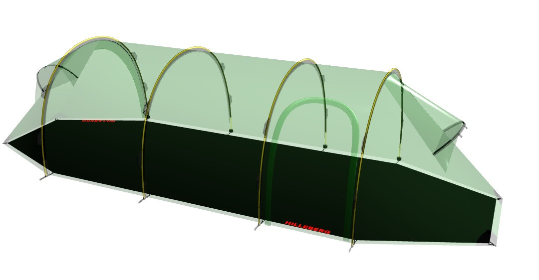 Hilleberg Keron 3 GT Footprint