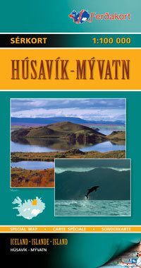 Husavik / Myvatn - 1:100 000 - Ferdakort