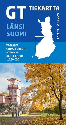 GT tiekartta Länsi-Suomi