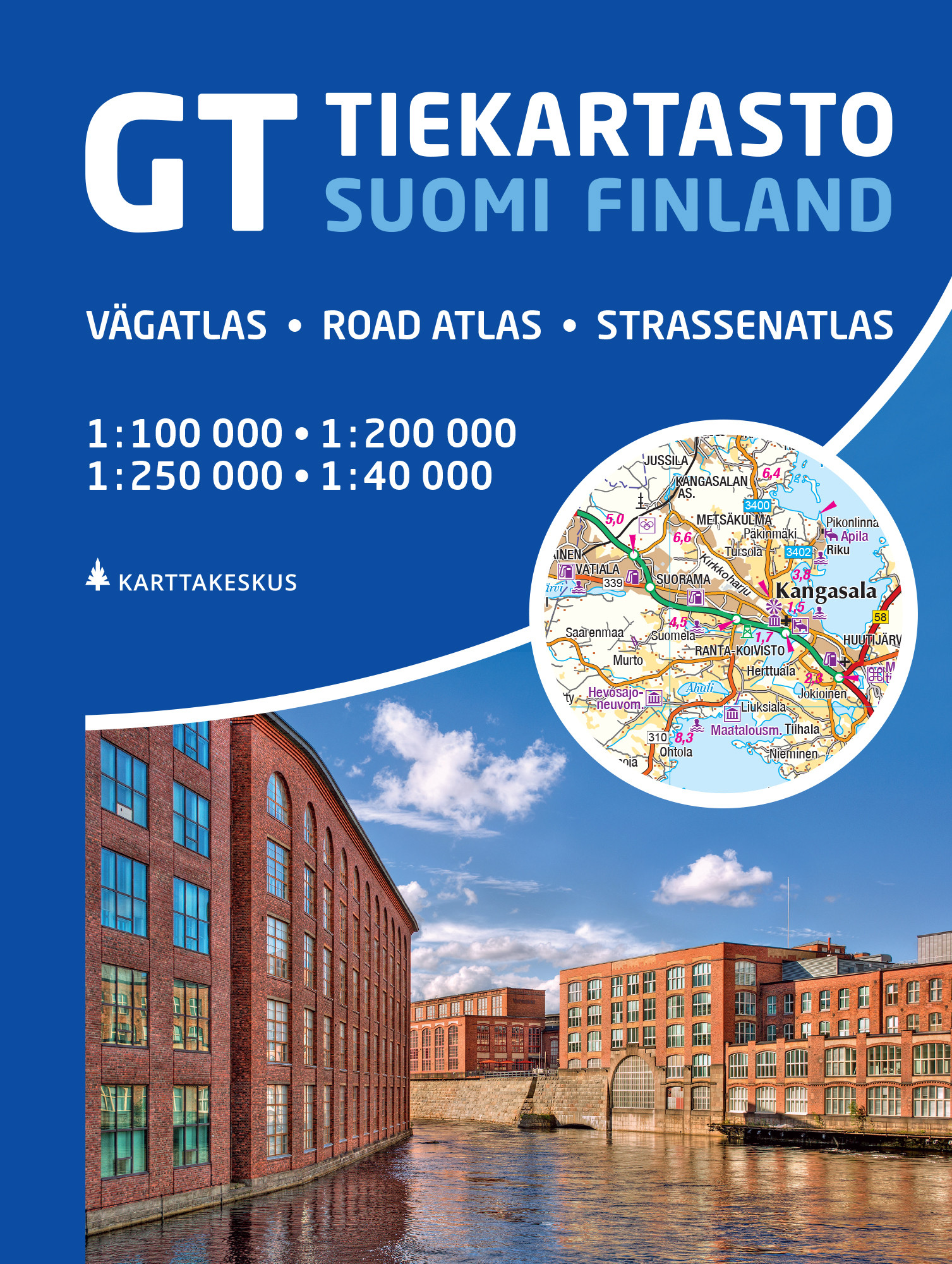 Atlas Routier Finlande - GT Tiekartasto Suomi