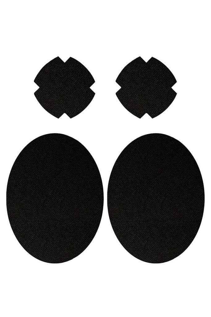 Patchs de réparation textile résistants et imperméables FabPatch Extreme Black-Noir