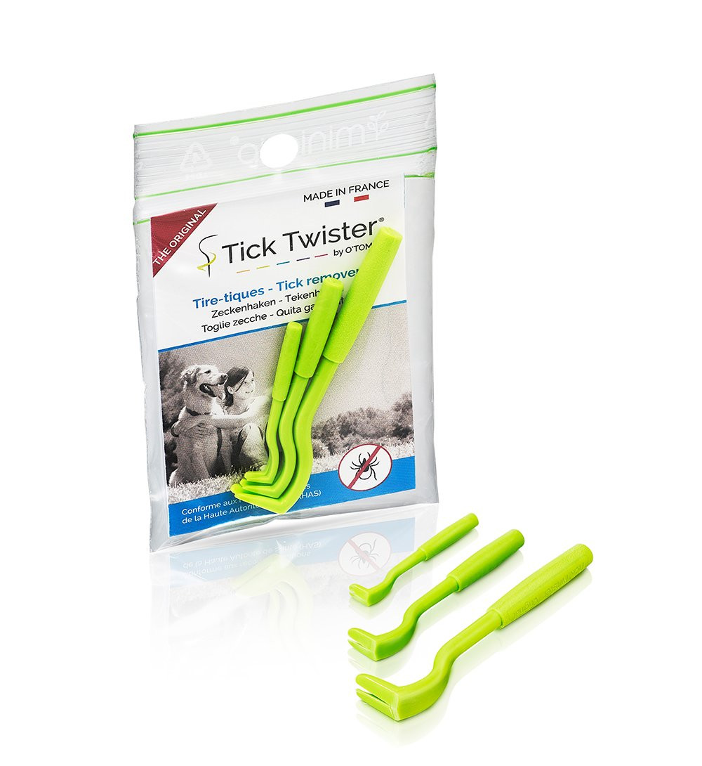 Lot de 3 Crochets anti-tiques Tick Twister