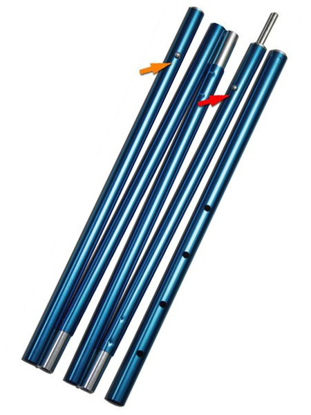 Luxe Outdoor Tarp Pole 231 cm