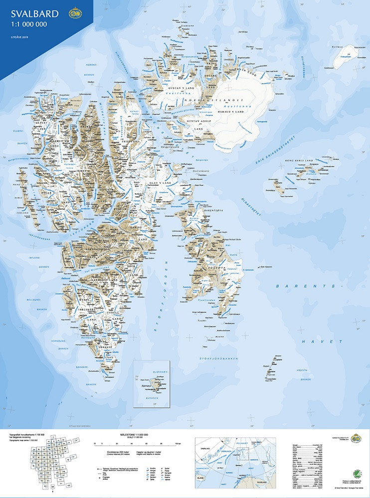 Svalbard 1:1 000 000