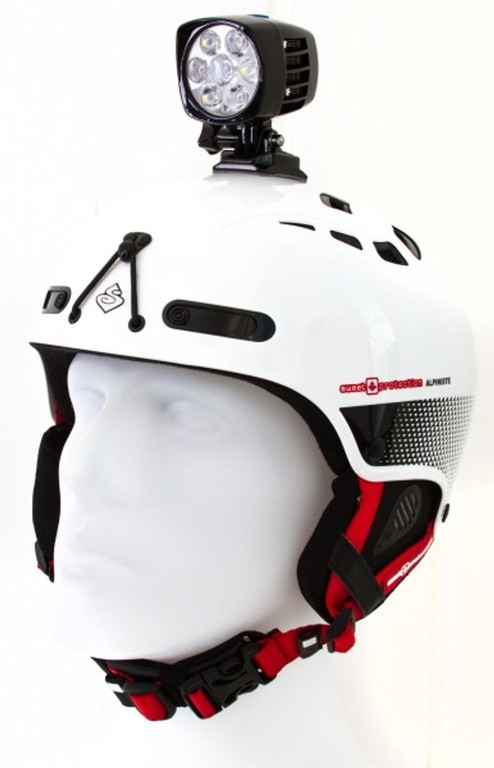 Support casque lampe Moonlight Helmet Mount