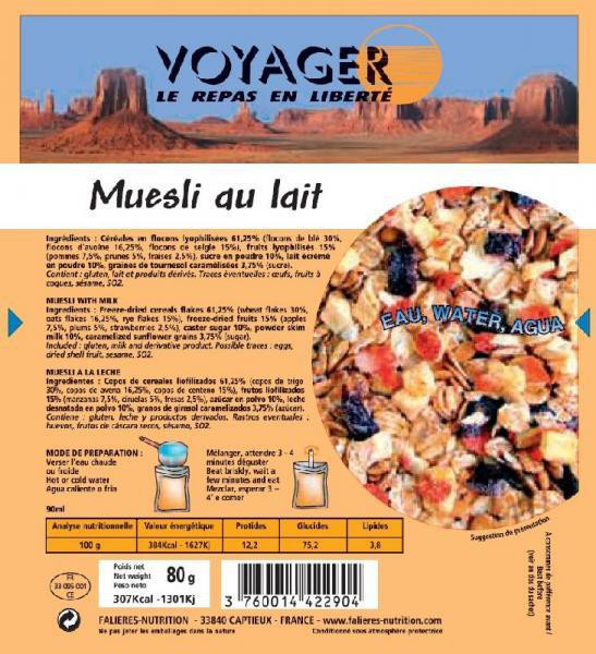 Muesli au lait - Voyager