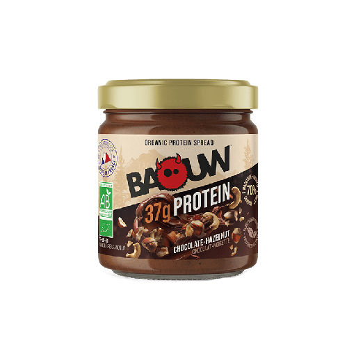 Baouw Pâte à Tartiner Bio Protéinée Cacao-Noisette