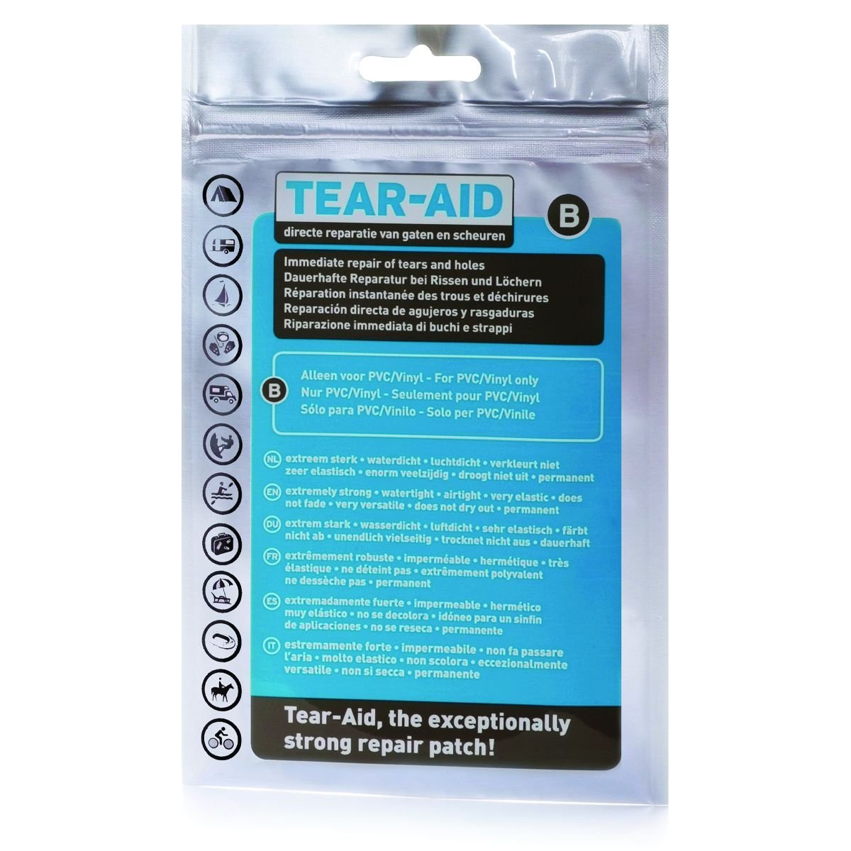 Patch réparation Tear-Aid Repair Kit Type B