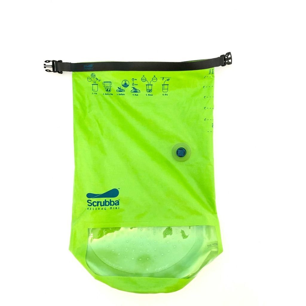 Scrubba Washbag Mini : Sac à lessive - Lave-linge portatif manuel pour le  voyage et le camping