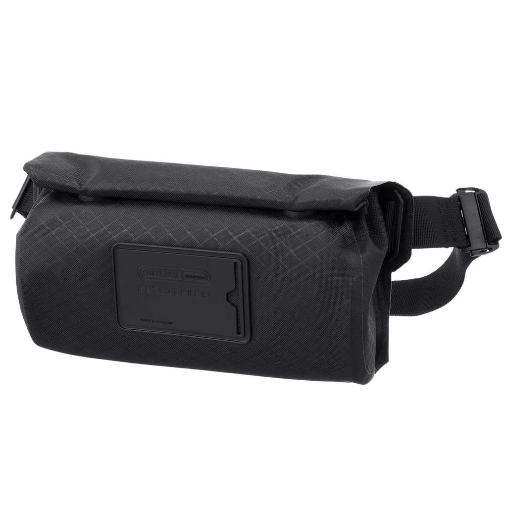 Sacoche de guidon légère et imperméable Ortlieb Sling-Bag Metrosphere - Noir/Black Embossed